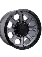 Tremor Alloy Wheels 103 Impact Wheel 20x9 8x180 BP +0mm 124.1mm Hub Bore Graphite Grey with Black Lip                                     - 103-290870GG - Image 2