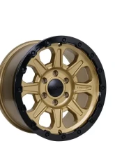 Tremor Alloy Wheels 103 Impact Wheel 17x8.5 6x135BP +0mm 87.1mm Hub Bore Gloss Gold with Gloss Black Lip                                     - 103-785360GB - Image 2