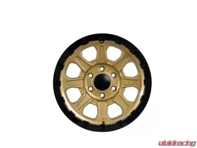 Tremor Alloy Wheels 103 Impact Wheel 17x8.5 6x135BP +0mm 87.1mm Hub Bore Gloss Gold with Gloss Black Lip - 103-785360GB