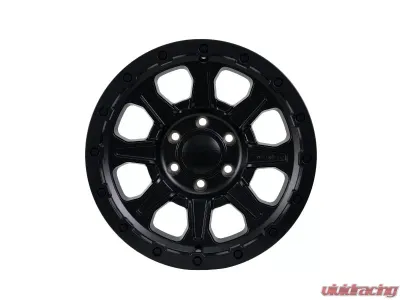 Tremor Alloy Wheels 103 Impact Wheel 17x8.5 6x135 BP +0mm 87.1mm Hub Bore All Satin Black - 103-785360SB