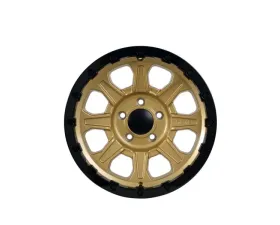 Tremor Alloy Wheels 103 Impact Wheel 17x8.5 5x150 BP +0mm 110.5m Hub Bore Gloss Gold with Gloss Black Lip