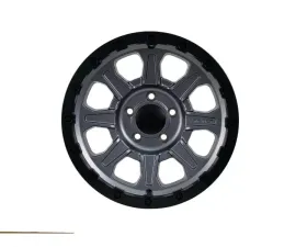 Tremor Alloy Wheels 103 Impact Wheel 17x8.5 5x150 BP +0mm 110.5m Hub Bore Graphite Grey with Black Lip