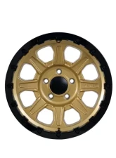 Tremor Alloy Wheels 103 Impact Wheel 17x8.5 5x5/127 BP 0mm 78.1m Hub Bore Gloss Gold with Gloss Black Lip                                     - 103-785730GB - Image 5