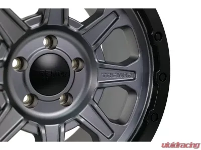 Tremor Alloy Wheels 103 Impact Wheel 17x8.5 5x5/127 BP 0mm 78.1m Hub Bore Graphite Grey with Black Lip - 103-785730GG