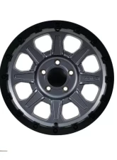 Tremor Alloy Wheels 103 Impact Wheel 17x8.5 5x5/127 BP 0mm 78.1m Hub Bore Graphite Grey with Black Lip                                     - 103-785730GG - Image 4