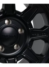 Tremor Alloy Wheels 103 Impact Wheel 17x8.5 5x5/127 0mm 78.1 Hub Bore Acorn All Satin Black                                     - 103-785730SB - Image 4