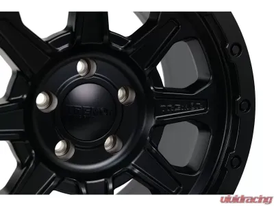 Tremor Alloy Wheels 103 Impact Wheel 17x8.5 5x5/127 0mm 78.1 Hub Bore Acorn All Satin Black - 103-785730SB