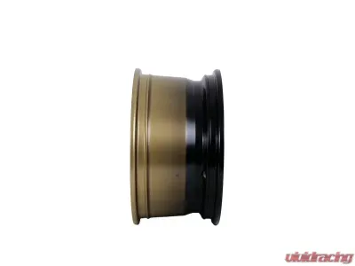 Tremor Alloy Wheels 103 Impact Wheel 17x8.5 8x6.5/165.1 BP +0mm 121.3mm Hub Bore Gloss Gold with Gloss Black Lip - 103-785810GB