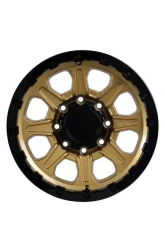 Tremor Alloy Wheels 103 Impact Wheel 17x8.5 8x6.5/165.1 BP +0mm 121.3mm Hub Bore Gloss Gold with Gloss Black Lip                                     - 103-785810GB - Image 5