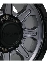 Tremor Alloy Wheels 103 Impact Wheel 17x8.5 8x6.5/165.1 BP +0mm 121.3m Hub Bore Graphite Grey with Black Lip                                     - 103-785810GG - Image 4