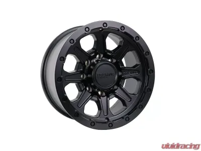 Tremor Alloy Wheels 103 Impact Wheel 17x8.5 8x6.5/165.1 BP +0mm 121.3m Hub Bore All Satin Black - 103-785810SB