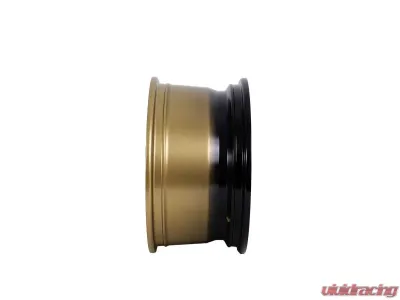 Tremor Alloy Wheels 103 Impact Wheel 17x8.5 6x5.5/139.7 BP +0mm 106.2mm Hub Bore Gloss Gold with Gloss Black Lip - 103-785830GB