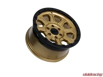 Tremor Alloy Wheels 103 Impact Wheel 17x8.5 6x5.5/139.7 BP +0mm 106.2mm Hub Bore Gloss Gold with Gloss Black Lip - 103-785830GB