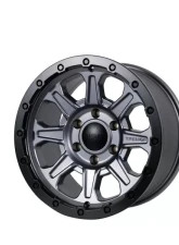 Tremor Alloy Wheels 103 Impact Wheel 17x8.5 6x5.5/139.7 BP +0mm 106.2mm Hub Bore Graphite Grey with Black Lip                                     - 103-785830GG - Image 3