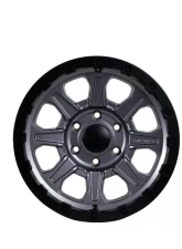 Tremor Alloy Wheels 103 Impact Wheel 17x8.5 6x5.5/139.7 BP +0mm 106.2mm Hub Bore Graphite Grey with Black Lip                                     - 103-785830GG - Image 5