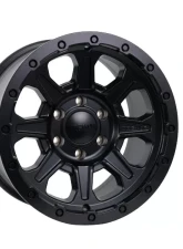 Tremor Alloy Wheels 103 Impact Wheel 17x8.5 6x5.5/139.7 BP +0mm 106.2 Hub Bore All Satin Black                                     - 103-785830SB - Image 2
