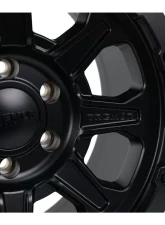 Tremor Alloy Wheels 103 Impact Wheel 17x8.5 6x5.5/139.7 BP +0mm 106.2 Hub Bore All Satin Black                                     - 103-785830SB - Image 4