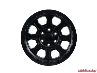 Tremor Alloy Wheels 103 Impact Wheel 17x8.5 6x5.5/139.7 BP +0mm 106.2 Hub Bore All Satin Black - 103-785830SB