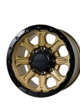 Tremor Alloy Wheels 103 Impact Wheel 17x8.5 8x170 BP +0mm 124.9mm Hub Bore Gloss Gold with Gloss Black Lip                                     - 103-785870GB - Image 3