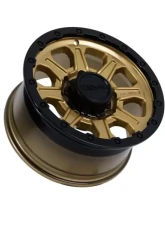 Tremor Alloy Wheels 103 Impact Wheel 17x8.5 8x170 BP +0mm 124.9mm Hub Bore Gloss Gold with Gloss Black Lip                                     - 103-785870GB - Image 5