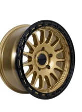 Tremor Alloy Wheels 104 Aftershock Wheel 20x9 5x150 +0mm 110.5mm Hub Bore Gloss Gold with Gloss Black Lip                                     - 104-290500GB - Image 3