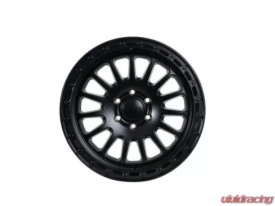 Tremor Alloy Wheels 104 Aftershock Wheel 20x9 6x5.5/139.7 BP +0mm 106.2mm Hub Bore Satin Black - 104-290830SB