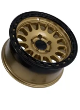 Tremor Alloy Wheels 104 Aftershock Wheel 17x8.5 5x150 BP +0mm 110.5mm Hub Bore Gloss Gold with Gloss Black Lip                                     - 104-785500GB - Image 5