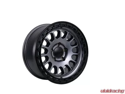 Tremor Alloy Wheels 104 Aftershock Wheel 17x8.5 5x150 BP +0mm 110.5mm Hub Bore Graphite Grey with Black Lip - 104-785500GG