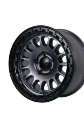 Tremor Alloy Wheels 104 Aftershock Wheel 17x8.5 5x150 BP +0mm 110.5mm Hub Bore Graphite Grey with Black Lip                                     - 104-785500GG - Image 3