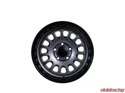 Tremor Alloy Wheels 104 Aftershock Wheel 17x8.5 5x150 BP +0mm 110.5mm Hub Bore Graphite Grey with Black Lip - 104-785500GG