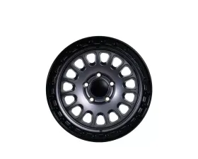 Tremor Alloy Wheels 104 Aftershock Wheel 17x8.5 5x5/127 BP 0mm 78.1mm Hub Bore Graphite Grey with Black Lip