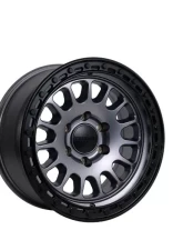 Tremor Alloy Wheels 104 Aftershock Wheel 17x8.5 6x5.5/139.7 BP +0mm 106.2mm Hub Bore Graphite Grey with Black Lip                                     - 104-785830GG - Image 2