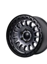 Tremor Alloy Wheels 104 Aftershock Wheel 17x8.5 6x5.5/139.7 BP +0mm 106.2mm Hub Bore Graphite Grey with Black Lip                                     - 104-785830GG - Image 3