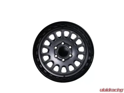 Tremor Alloy Wheels 104 Aftershock Wheel 17x8.5 6x5.5/139.7 BP +0mm 106.2mm Hub Bore Graphite Grey with Black Lip - 104-785830GG