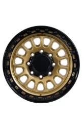 Tremor Alloy Wheels 104 Aftershock Wheel 17x8.5 8x170 +0mm 124.9mm Hub Bore Gloss Gold with Gloss Black Lip                                     - 104-785870GB - Image 5