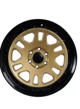 Tremor Alloy Wheels 105 Shaker Wheel 20x9 6x135 +0mm 87.1mm Hub Bore Gloss Gold with Gloss Black Lip                                     - 105-290360GB - Image 5