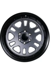 Tremor Alloy Wheels 105 Shaker Wheel 20x9 6x135 +0mm 87.1mm Hub Bore Graphite Grey with Black Lip                                     - 105-290360GG - Image 5