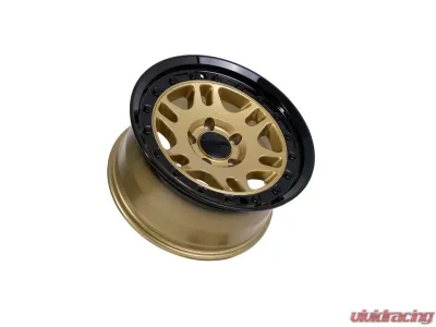 Tremor Alloy Wheels 105 Shaker Wheel 20x9 5x150 +0mm 110.5mm Hub Bore Gloss Gold with Gloss Black Lip - 105-290500GB