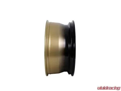 Tremor Alloy Wheels 105 Shaker Wheel 20x9 6x5.5/139.7 +0mm 106.2mm Hub Bore Gloss Gold with Gloss Black Lip - 105-290830GB