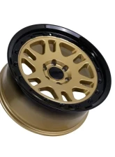 Tremor Alloy Wheels 105 Shaker Wheel 20x9 6x5.5/139.7 +0mm 106.2mm Hub Bore Gloss Gold with Gloss Black Lip                                     - 105-290830GB - Image 5