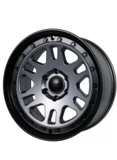 Tremor Alloy Wheels 105 Shaker Wheel 20x9 6x5.5/139.7 +0mm106.2mm Hub Bore Graphite Grey with Black Lip                                     - 105-290830GG - Image 2