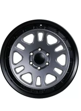 Tremor Alloy Wheels 105 Shaker Wheel 20x9 6x5.5/139.7 +0mm106.2mm Hub Bore Graphite Grey with Black Lip                                     - 105-290830GG - Image 5