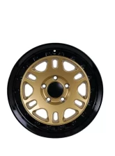 Tremor Alloy Wheels 105 Shaker Wheel 17x8.5 5x150 +0mm 110.5mm Hub Bore Gloss Gold with Gloss Black Lip                                     - 105-785500GB - Image 5