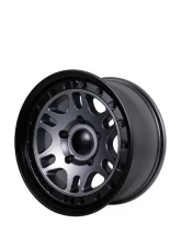 Tremor Alloy Wheels 105 Shaker Wheel 17x8.5 5x150 +0mm 110.5mm Hub Bore Graphite Grey with Black Lip                                     - 105-785500GG - Image 2