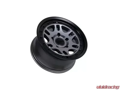 Tremor Alloy Wheels 105 Shaker Wheel 17x8.5 5x150 +0mm 110.5mm Hub Bore Graphite Grey with Black Lip - 105-785500GG