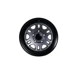 Tremor Alloy Wheels 105 Shaker Wheel 17x8.5 5x150 +0mm 110.5mm Hub Bore Graphite Grey with Black Lip