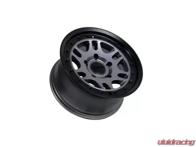Tremor Alloy Wheels 105 Shaker Wheel 17x8.5 5x5/127 0mm 78.1mm Hub Bore Graphite Grey with Black Lip - 105-785730GG