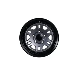 Tremor Alloy Wheels 105 Shaker Wheel 17x8.5 5x5/127 0mm 78.1mm Hub Bore Graphite Grey with Black Lip