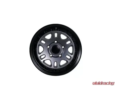 Tremor Alloy Wheels 105 Shaker Wheel 17x8.5 5x5/127 0mm 78.1mm Hub Bore Graphite Grey with Black Lip - 105-785730GG