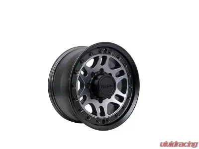 Tremor Alloy Wheels 105 Shaker Wheel 17x8.5 8x6.5/165.1 +0mm 121.3mm Hub Bore Graphite Grey with Black Lip - 105-785810GG